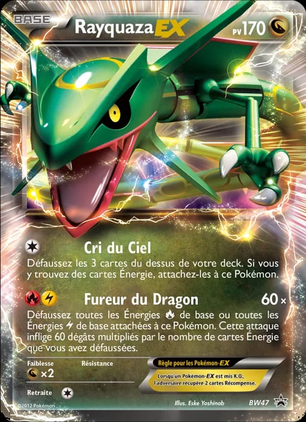Rayquaza ex BW47 — Promo BW