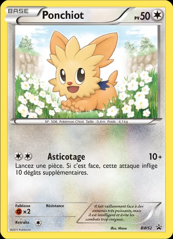 Ponchiot BW52 — Promo BW