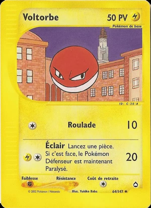 Voltorbe 64 — Aquapolis