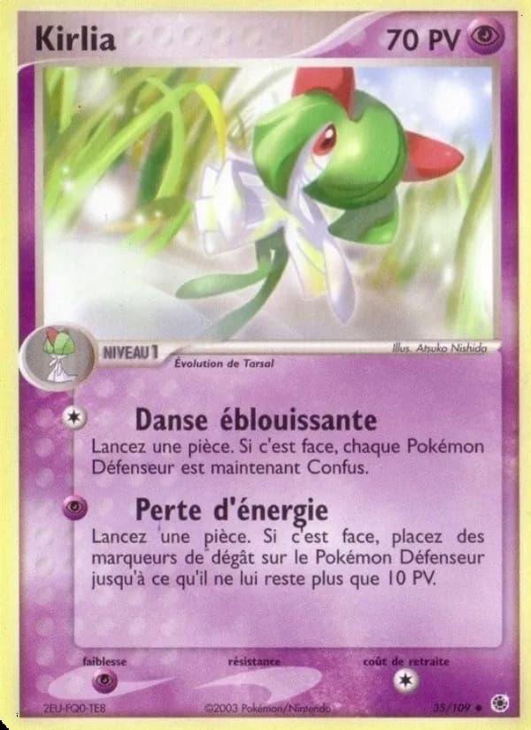 Kirlia 35 — EX Rubis & Saphir