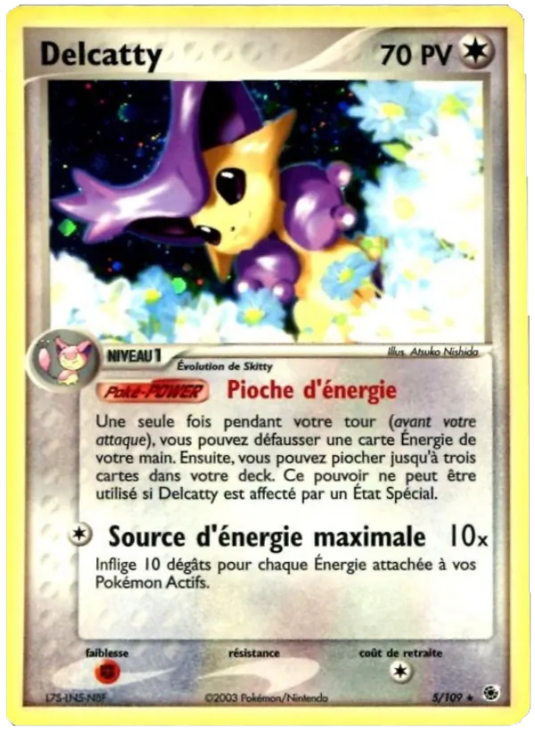 Delcatty 5 — EX Rubis & Saphir