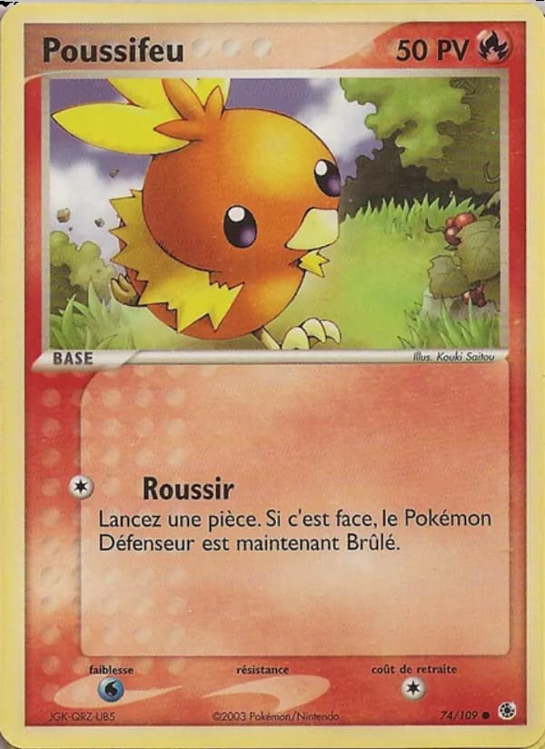 Poussifeu 74 — EX Rubis & Saphir
