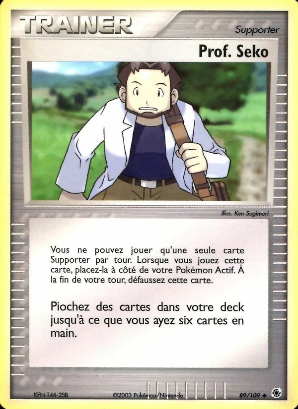 Prof. Seko 89 — EX Rubis & Saphir