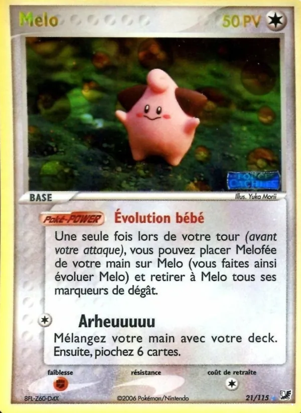 Melo 21 — EX Forces Cachées