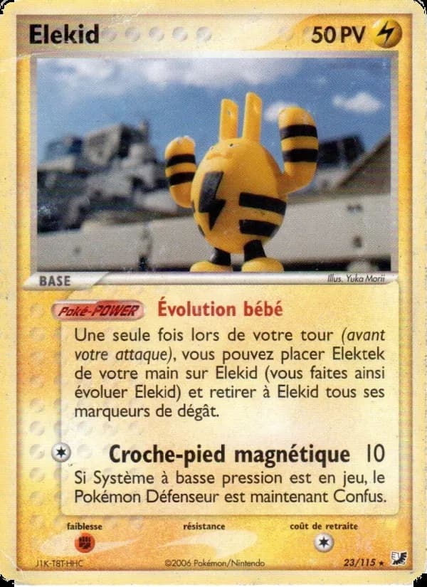 Elekid 23 — EX Forces Cachées