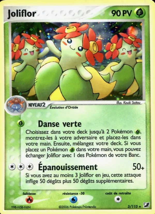 Joliflor 3 — EX Forces Cachées