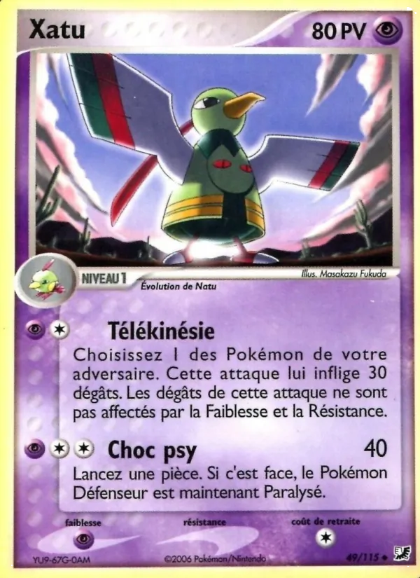 Xatu 49 — EX Forces Cachées