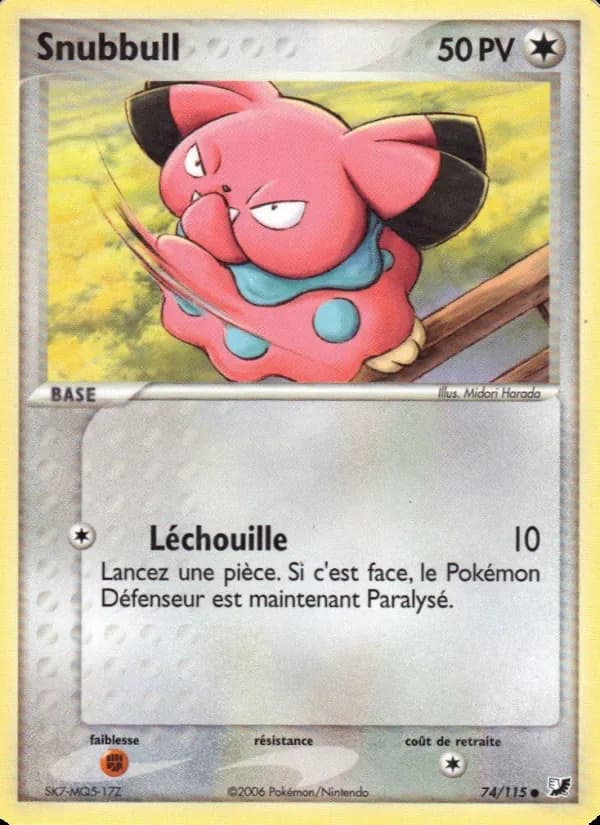 Snubbull 74 — EX Forces Cachées