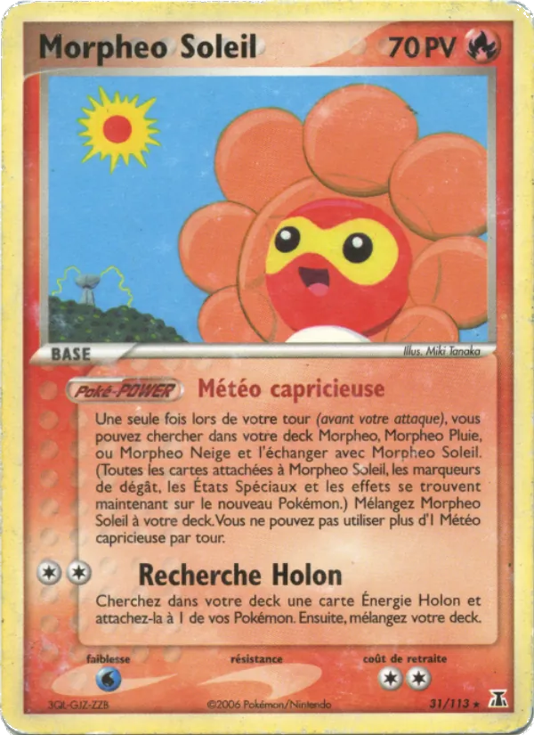 Morpheo Soleil 31 — EX Espèces Delta