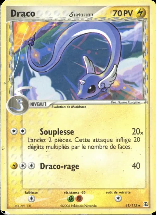 Draco δ 41 — EX Espèces Delta