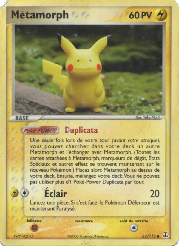 Metamorph 63 — EX Espèces Delta