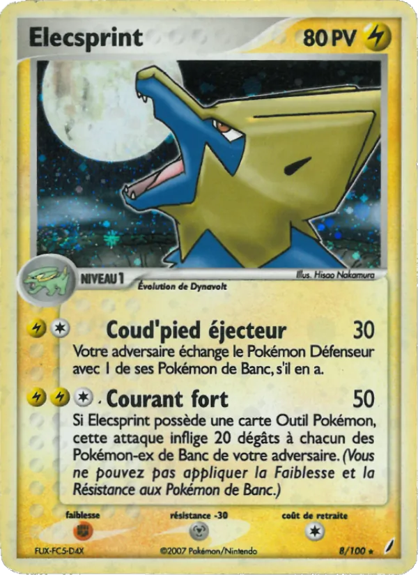 Elecsprint 8 — EX Gardiens de Cristal
