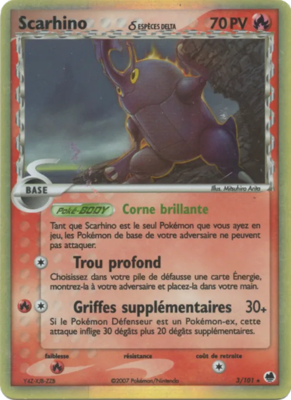 Scarhino δ 3 — EX Île des Dragons