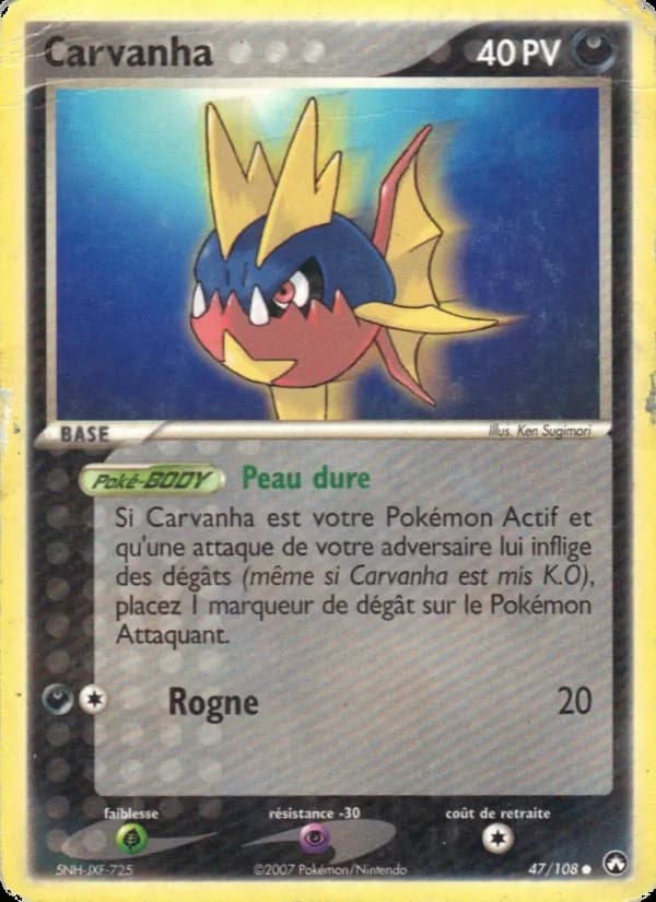 Carvanha 47 — EX Gardiens du Pouvoir