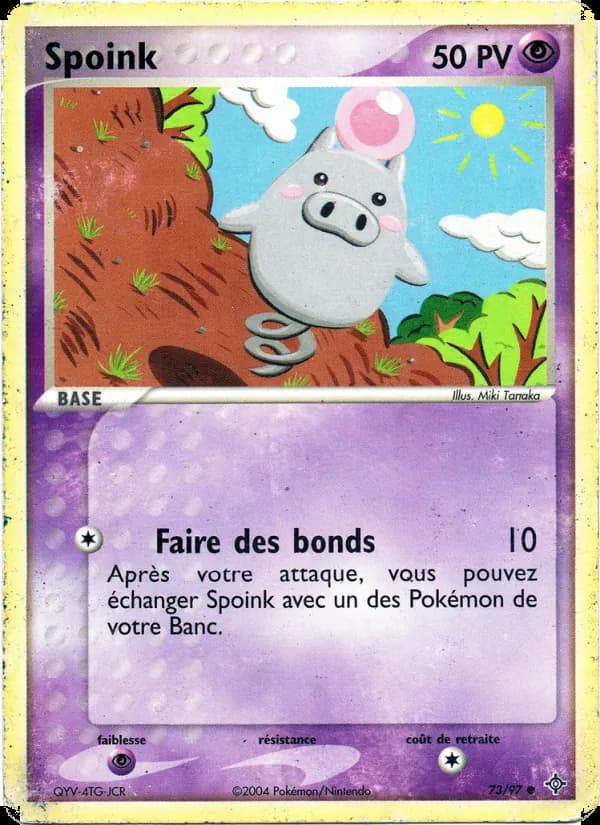 Spoink 73 — EX Dragon