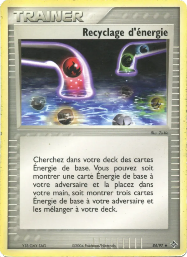 Recyclage d'énergie 84 — EX Dragon