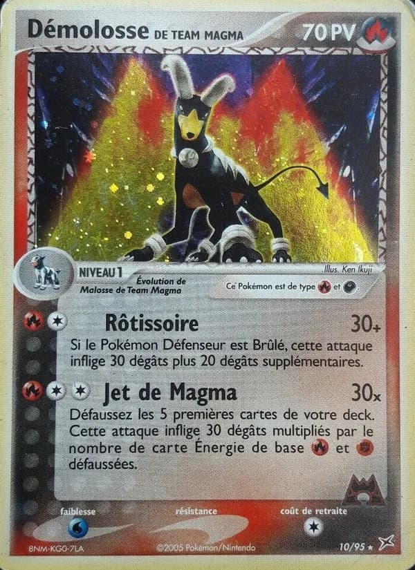 Démolosse de Team Magma 10 — EX Team Magma vs Team Aqua