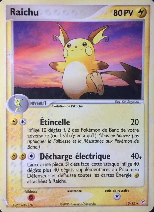 Raichu 13 — EX Team Magma vs Team Aqua