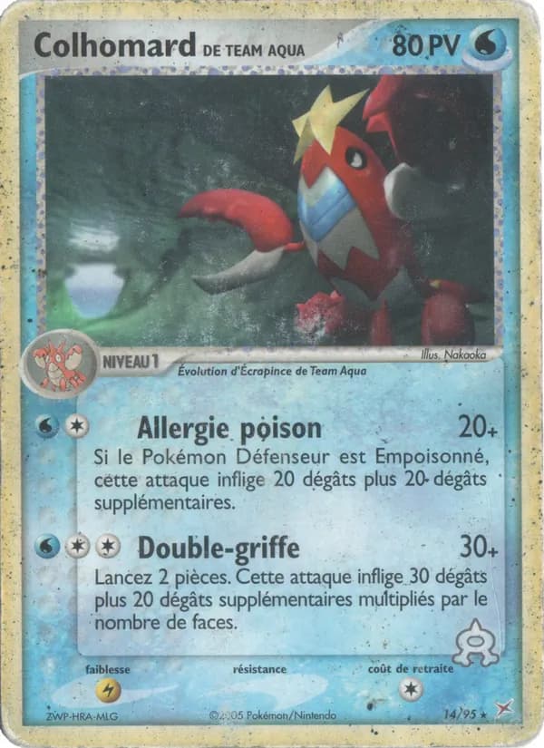 Colhomard de Team Aqua 14 — EX Team Magma vs Team Aqua