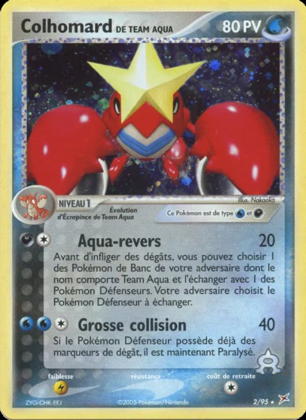Colhomard de Team Aqua 2 — EX Team Magma vs Team Aqua