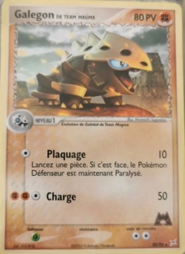Galegon de Team Magma 20 — EX Team Magma vs Team Aqua
