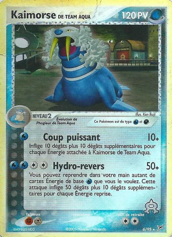 Kaimorse de Team Aqua 6 — EX Team Magma vs Team Aqua