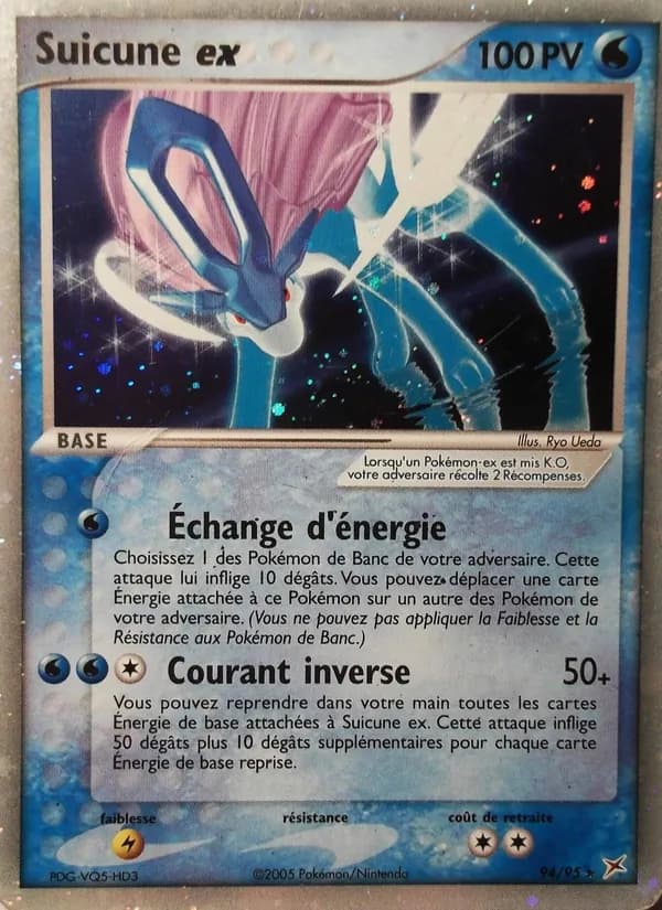 Suicune ex 94 — EX Team Magma vs Team Aqua