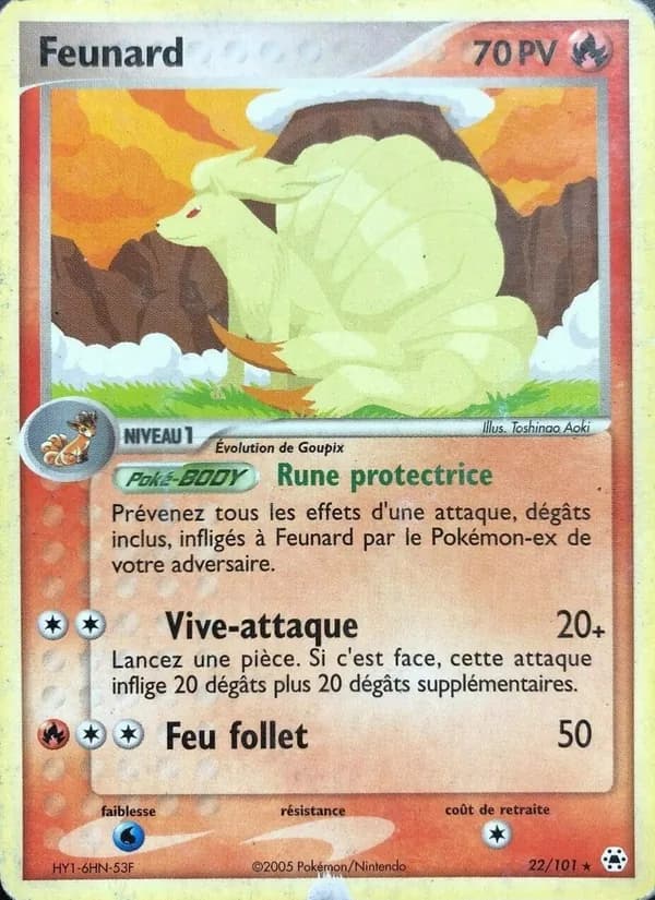 Feunard 22 — EX Légendes Oubliées