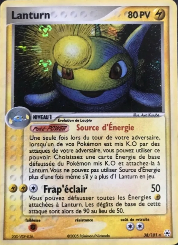 Lanturn 38 — EX Légendes Oubliées