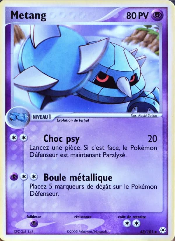 Metang 43 — EX Légendes Oubliées