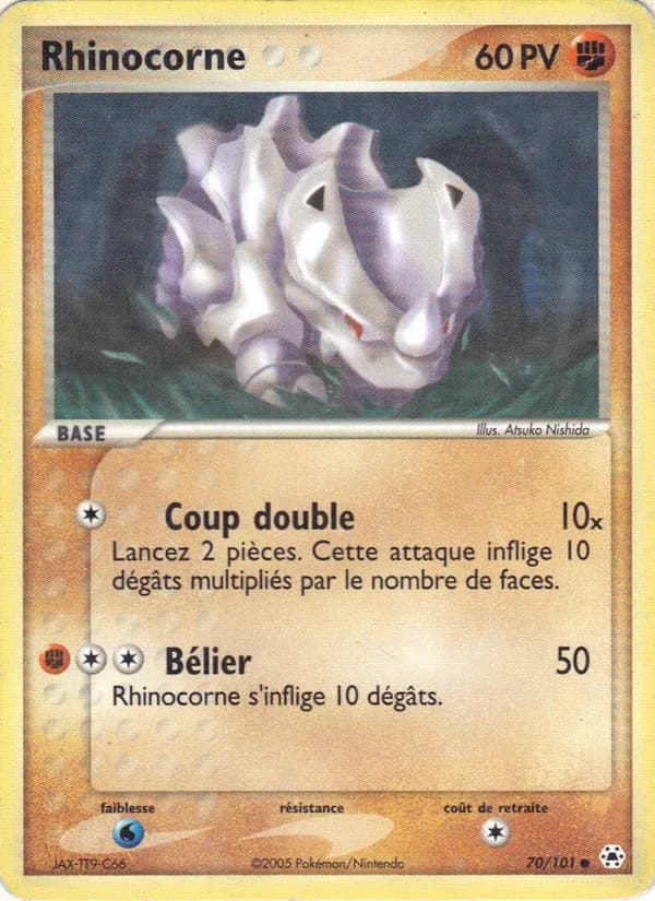 Rhinocorne 70 — EX Légendes Oubliées