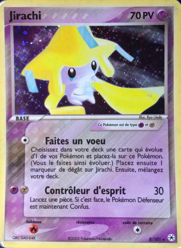 Jirachi 8 — EX Légendes Oubliées