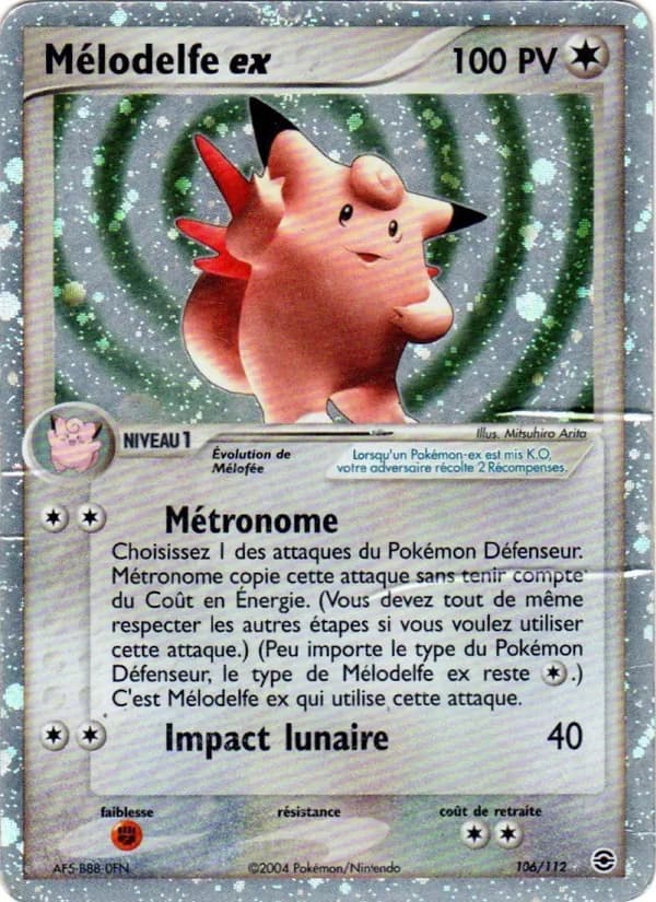 Mélodelfe ex 106 — EX Rouge Feu & Vert Feuille