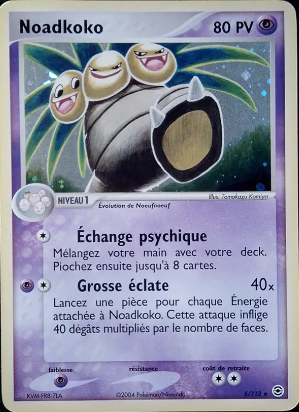 Noadkoko 5 — EX Rouge Feu & Vert Feuille