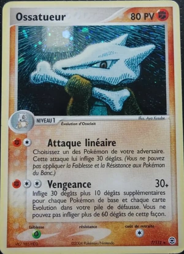 Ossatueur 7 — EX Rouge Feu & Vert Feuille
