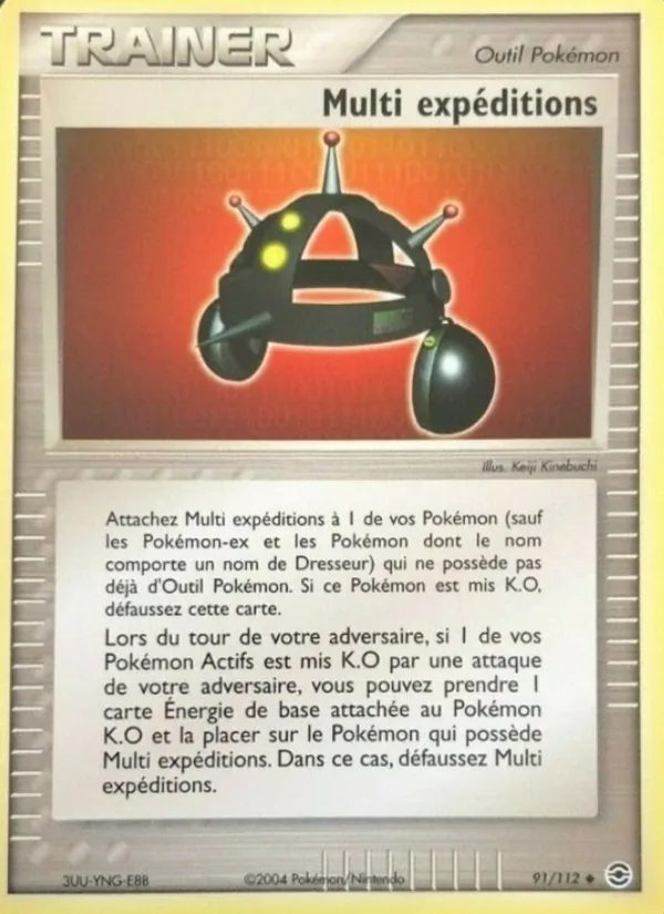Multi expédition 91 — EX Rouge Feu & Vert Feuille