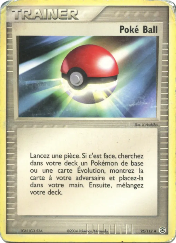 Poké Ball 95 — EX Rouge Feu & Vert Feuille