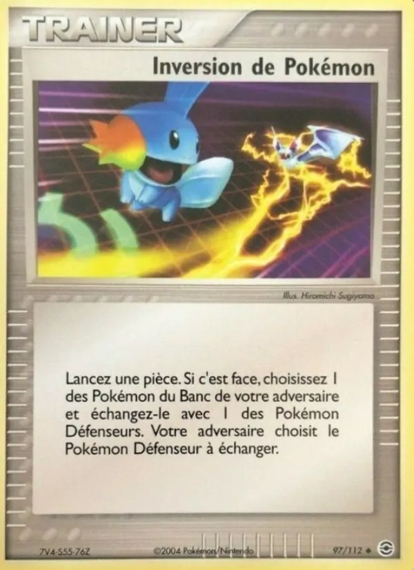 Inversion de Pokémon 97 — EX Rouge Feu & Vert Feuille