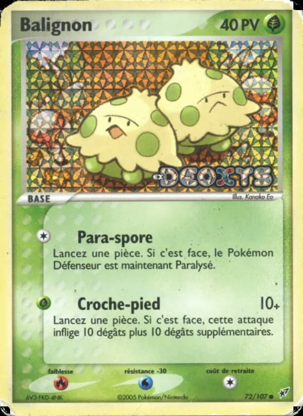Balignon 72 — EX Deoxys