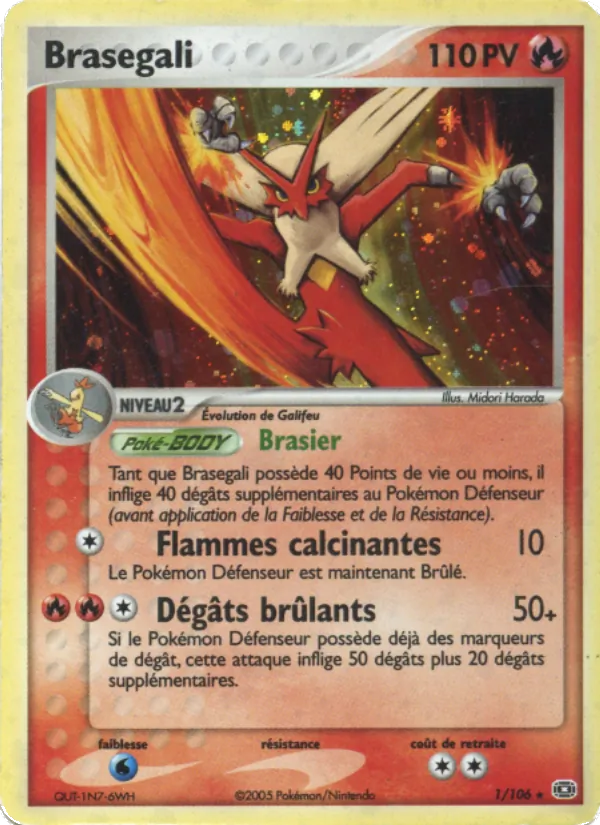 Brasegali 1 — EX Émeraude