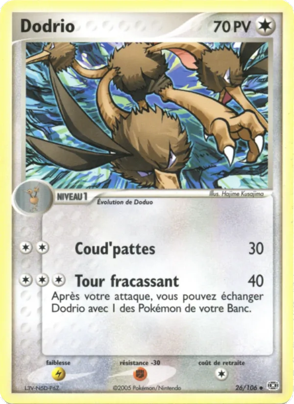 Dodrio 26 — EX Émeraude