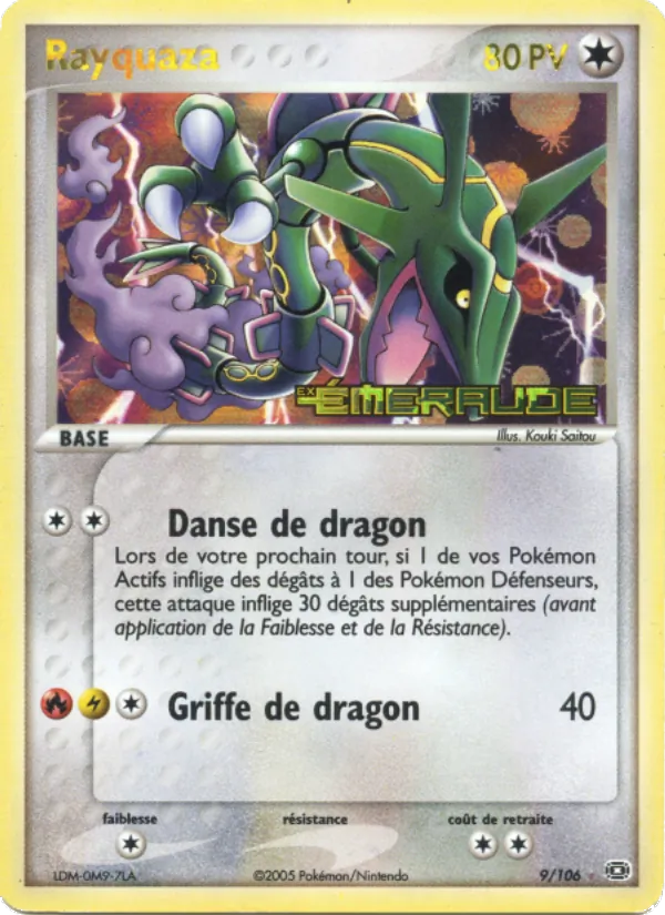 Rayquaza 9 — EX Émeraude