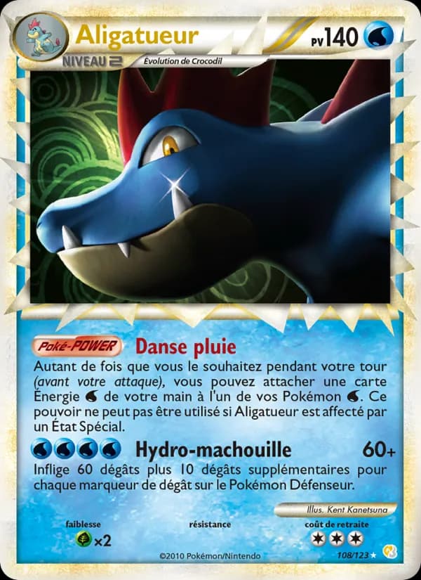 Aligatueur 108 — HeartGold SoulSilver