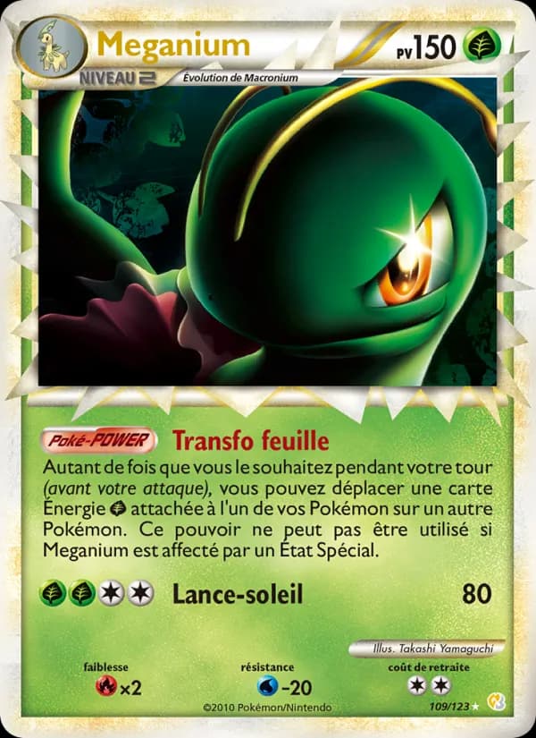 Meganium 109 — HeartGold SoulSilver
