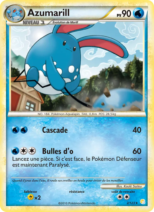Azumarill 2 — HeartGold SoulSilver