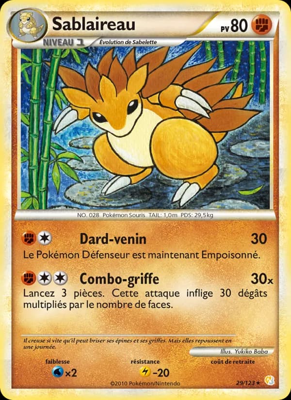 Sablaireau 29 — HeartGold SoulSilver