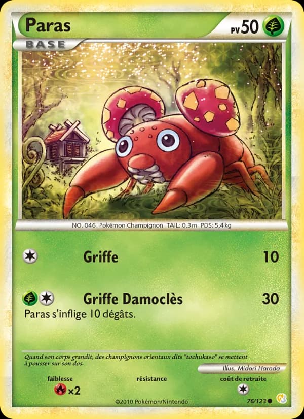Paras 76 — HeartGold SoulSilver