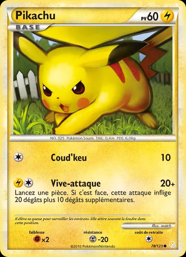 Pikachu 78 — HeartGold SoulSilver