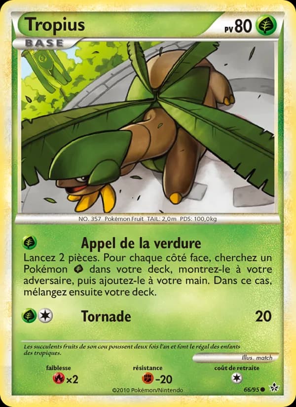 Tropius 66 — Déchaînement
