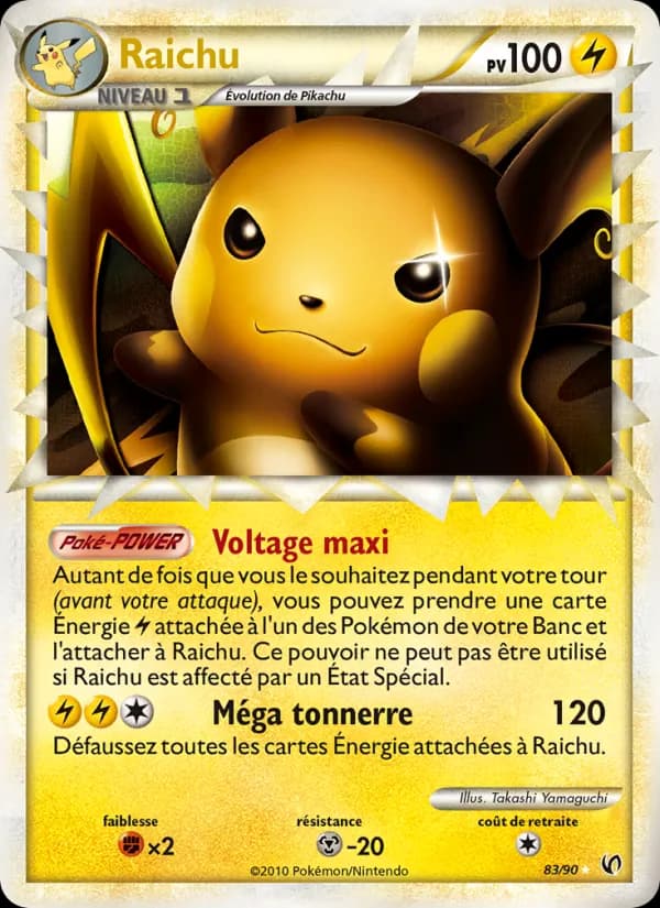 Raichu 83 — Indomptable